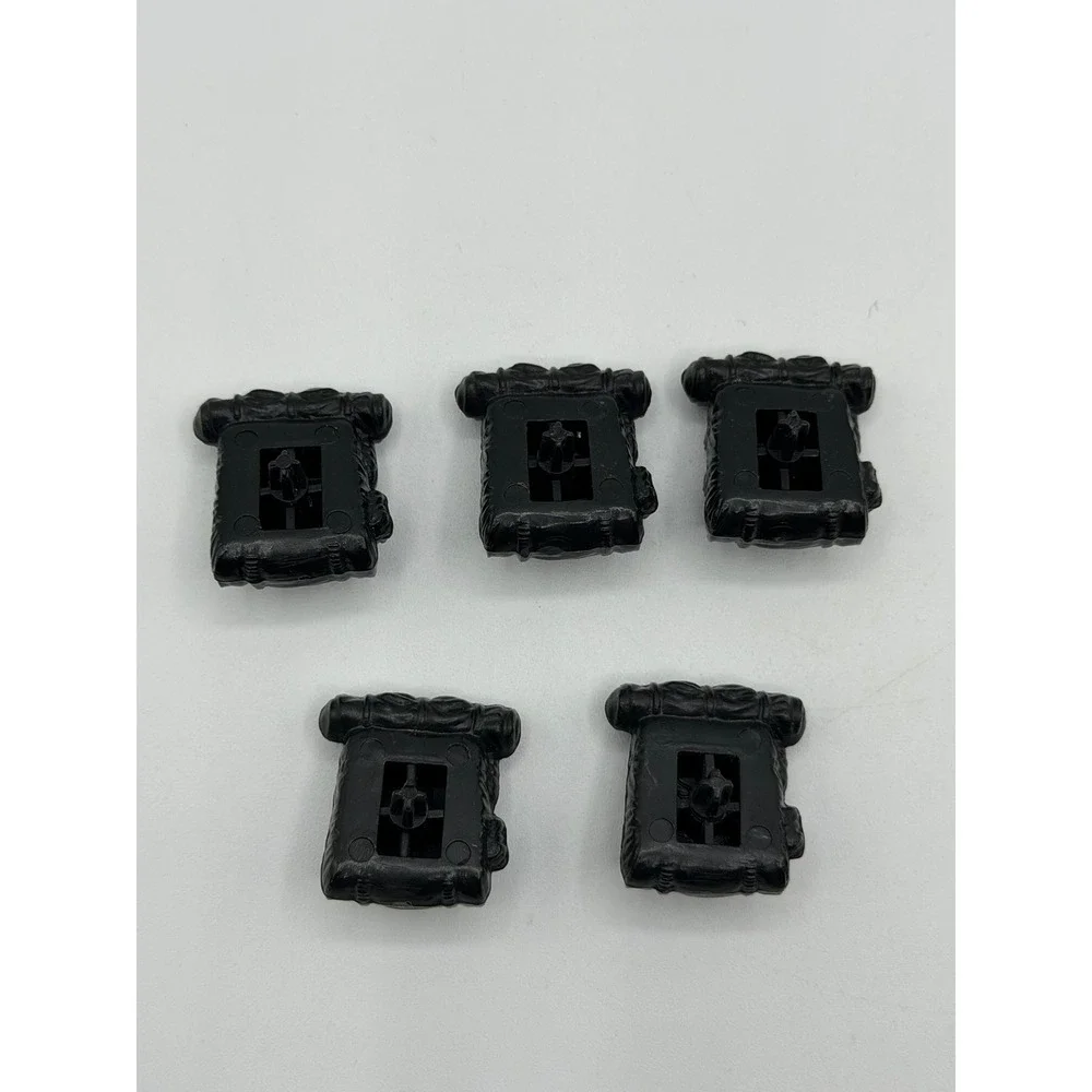 GI Joe Crimson Shadow Guard Backpack Lot x5 Black 2005 TRU Exclusive Accessory